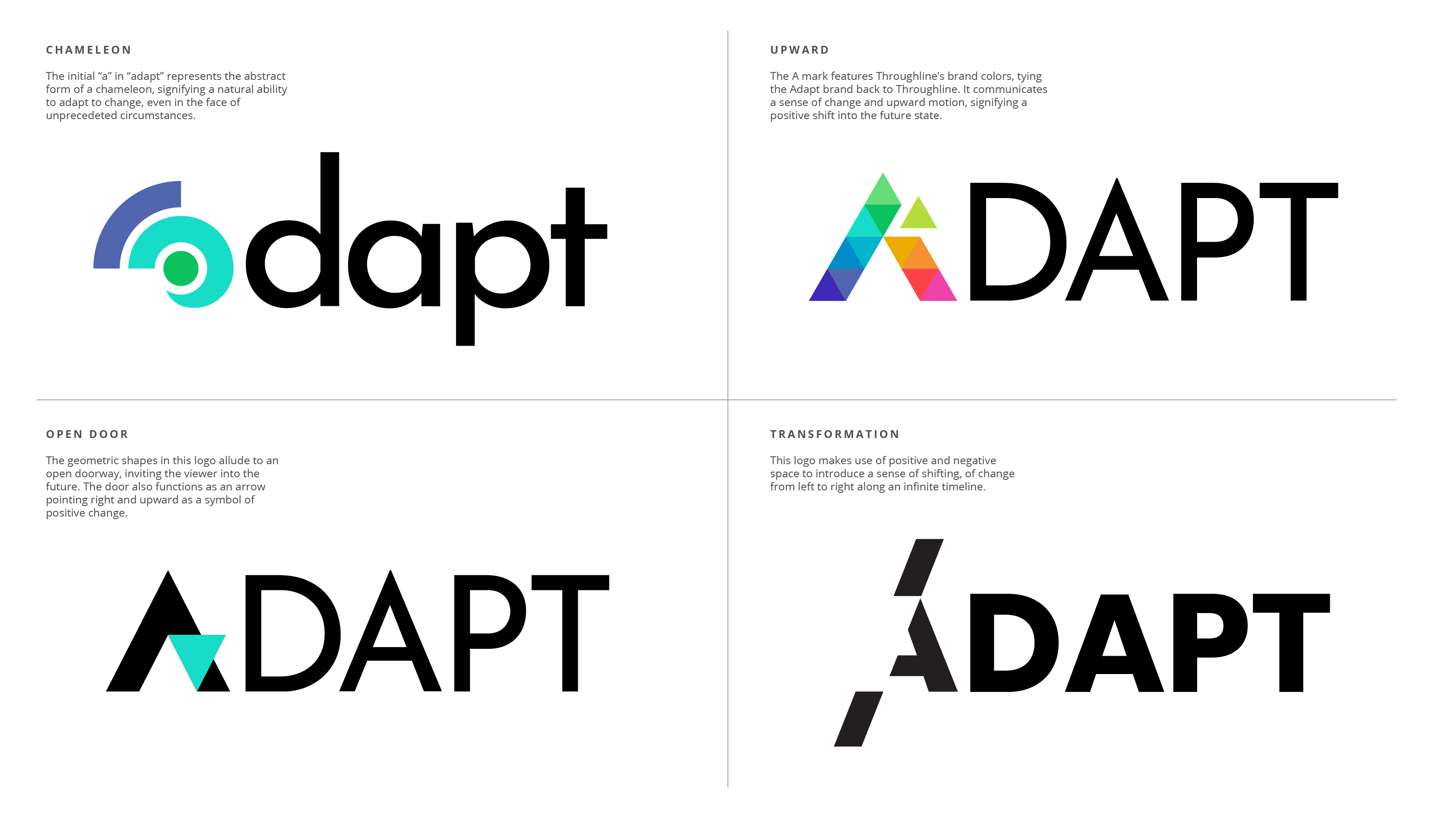 Adapt logo exploration