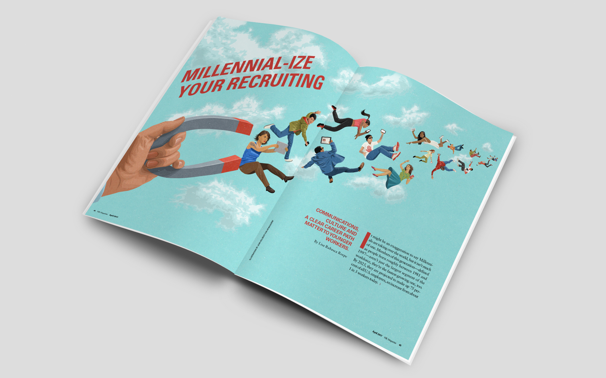 Millennil-ize Your Recruiting opening spread