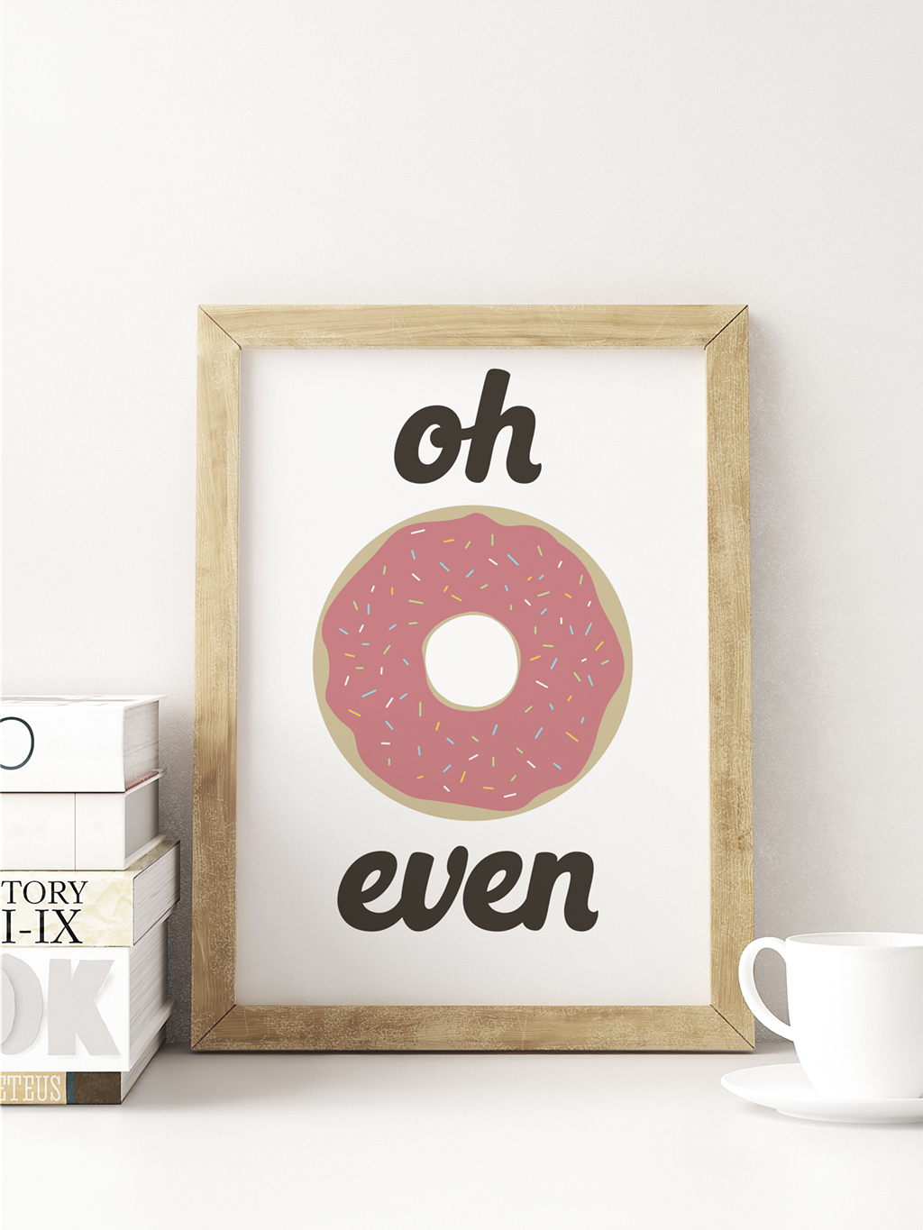 Oh Donut Even illustration